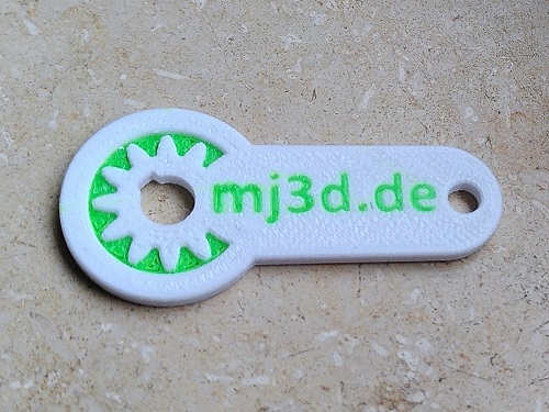 3D-Druck Schlüsselanhänger