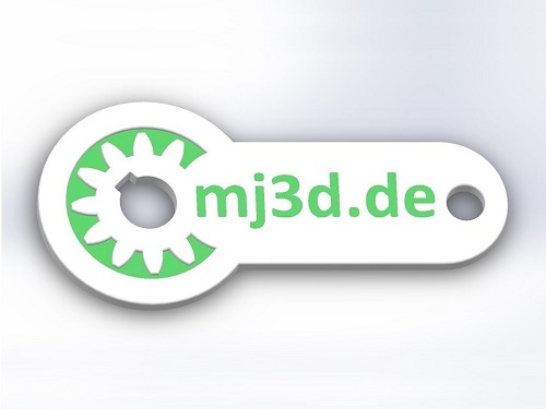 3D-Modell Schlüsselanhänger