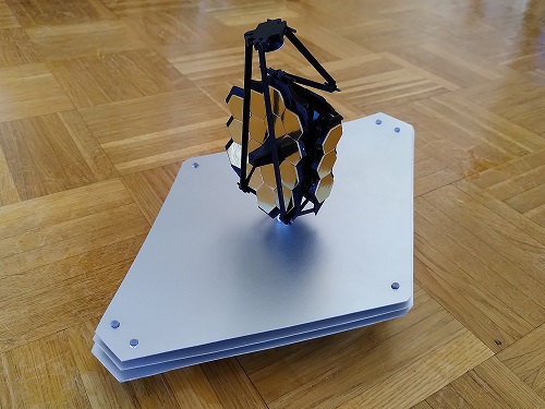 3D-Druck JWST gefaltet